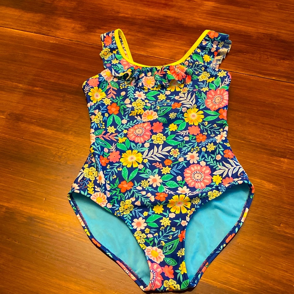Girls one piece swim suit